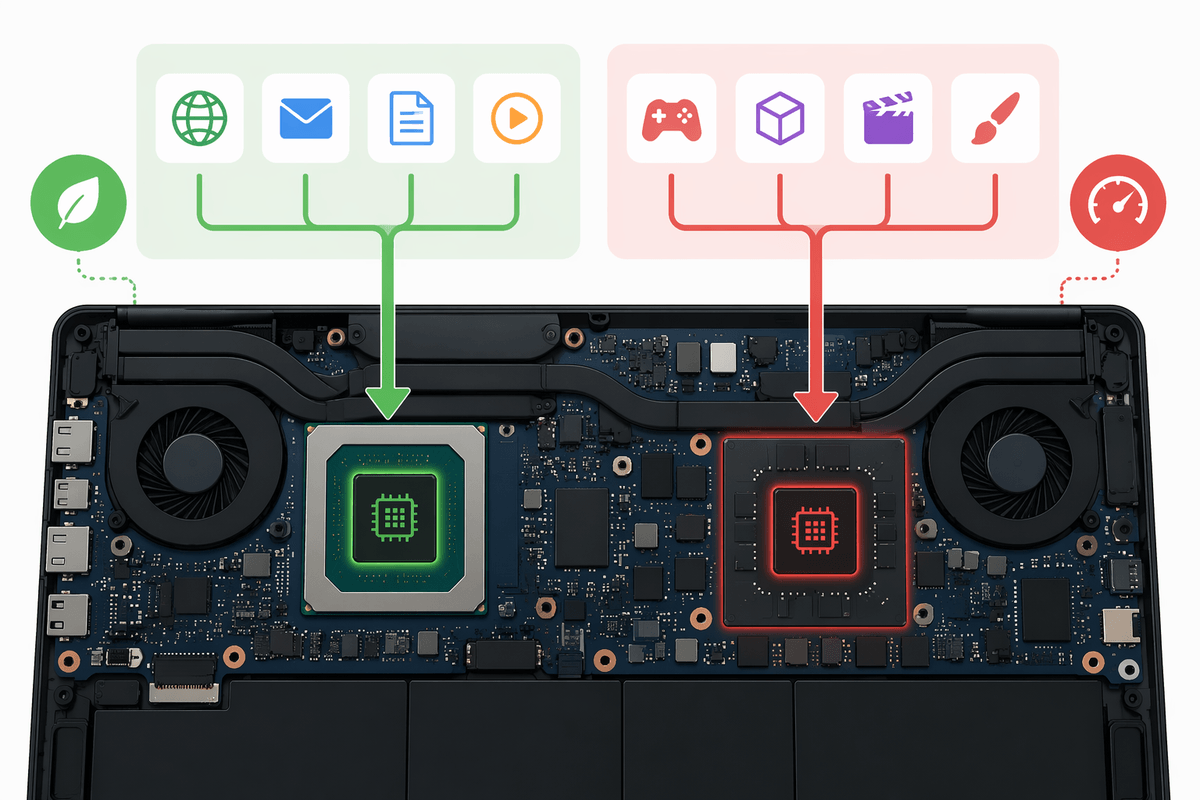 Quick setup: forcing the right GPU for each app
