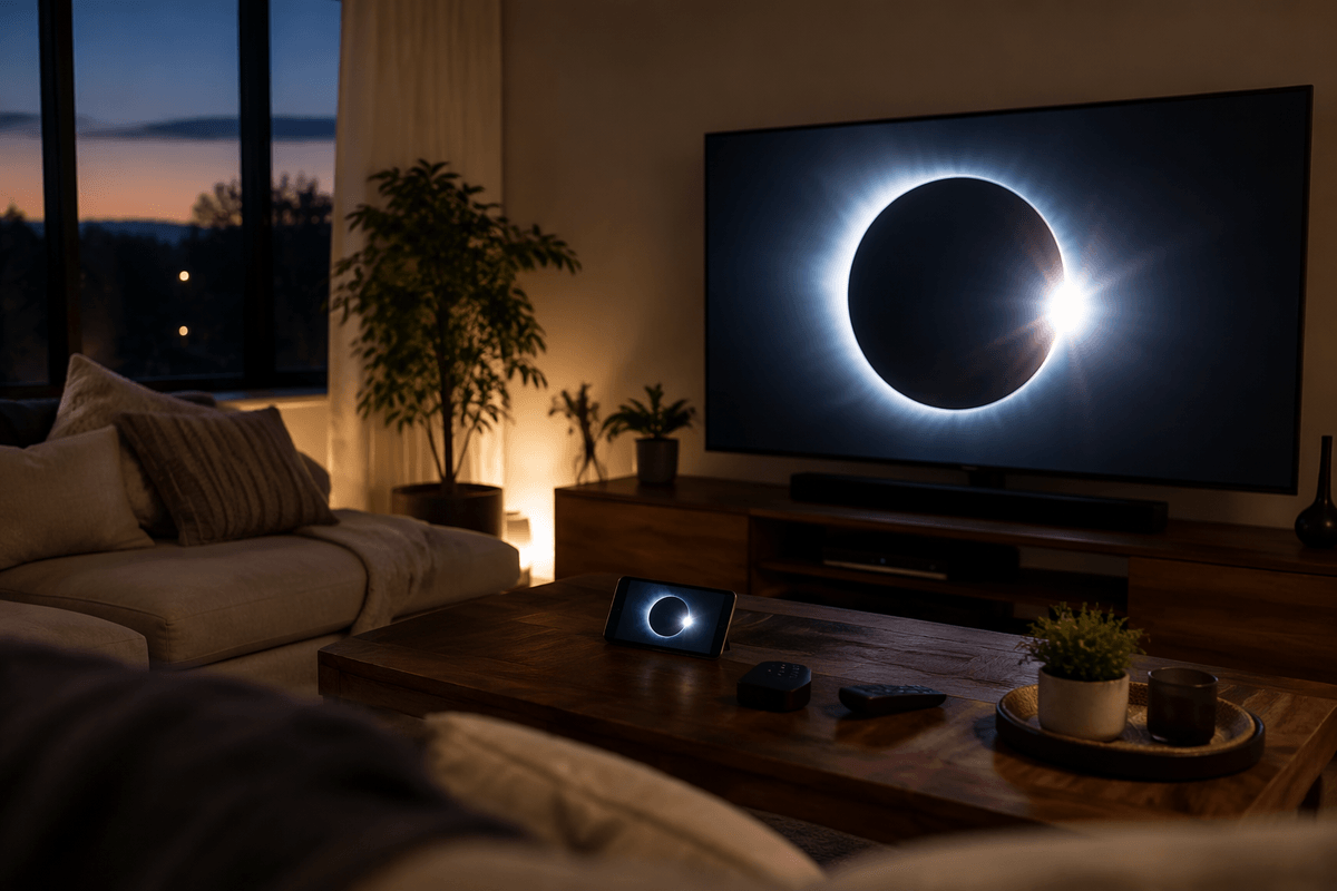 Get your setup ready: screen, audio, and internet