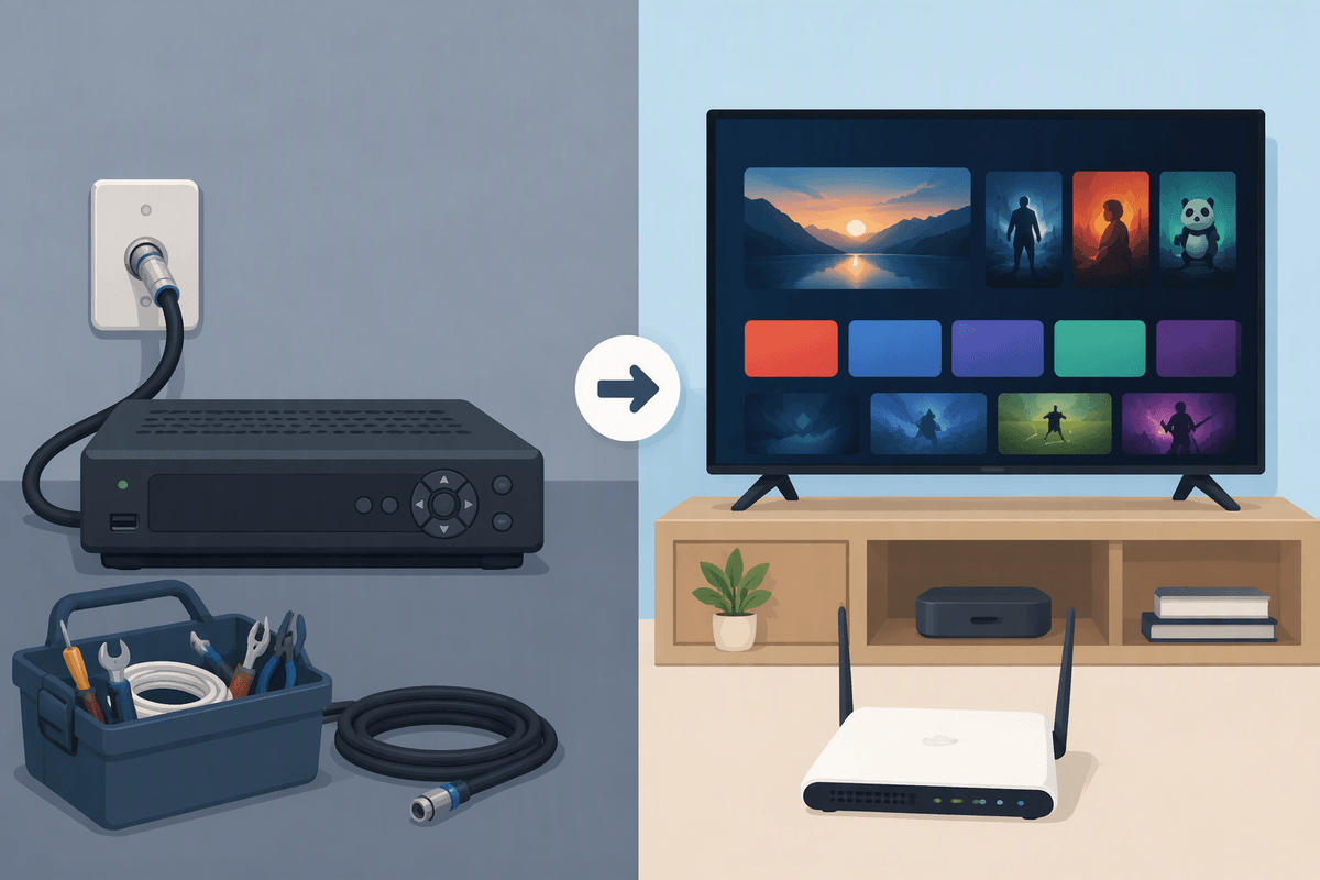 Reason 1: Live TV that feels close to cable—minus the box