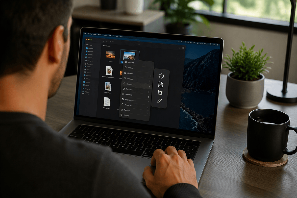 Search first: Spotlight, quick actions, and system controls
