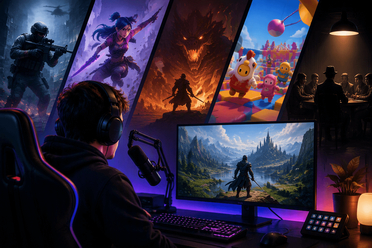 Video Game Streaming: What Kind of Games Work Best?