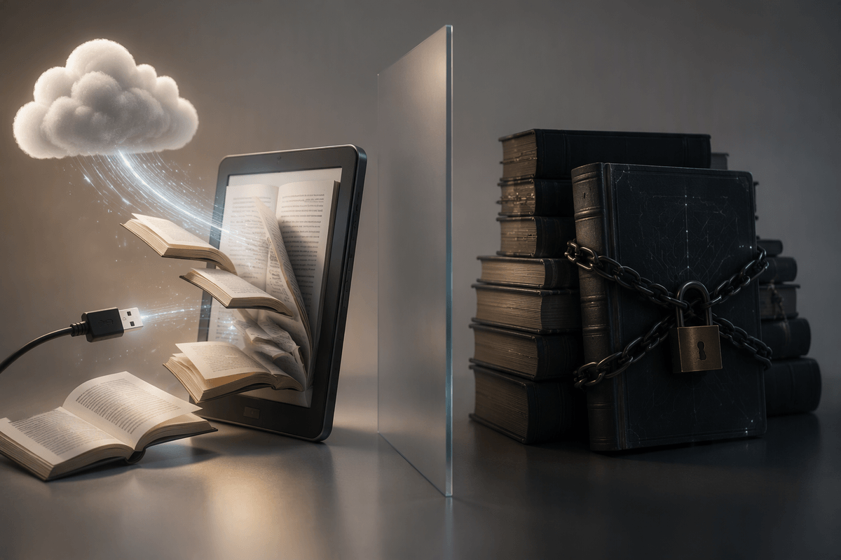 Your books, your library: Kobo store, OverDrive, formats